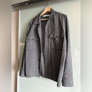 National Standards - Grey Mens Overshirt - Size L